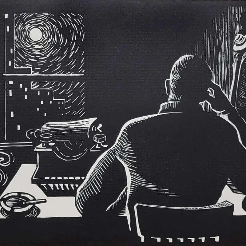 Block Woodcut 10x12  $175